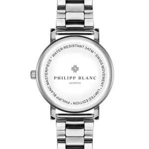 Silberne Uhr Philipp Blanc Bern image-1