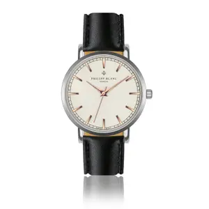 Lederen horloge Philipp Blanc Basel