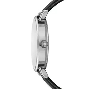 Leather watch Philipp Blanc Silver image-1