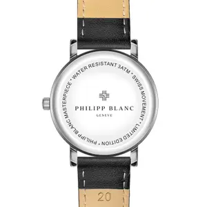 Lederen horloge Philipp Blanc Basel image-1