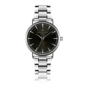 Silberne Uhr Philipp Blanc Vernier