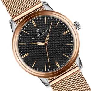 Montre mesh Philipp Blanc Zurich image-5