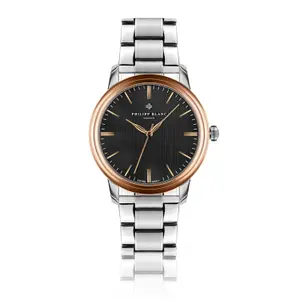 Montre argent Philipp Blanc Zurich image-0