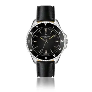 Leather watch Philipp Blanc Avenches