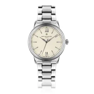 Silver watch Philipp Blanc Geneva image-0