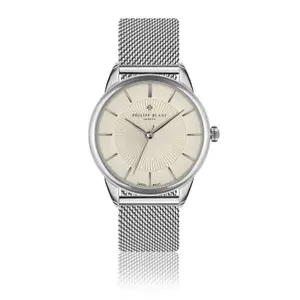 Watch mesh Philipp Blanc Silver