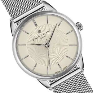 Uhr und Armband aus Mesh Philipp Blanc image-1