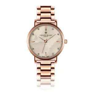 Zilveren horloge Philipp Blanc Lausanne