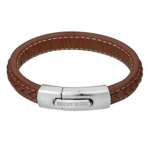 pba39rs-armband-i-akta-lader-och-rostfritt-stal-philipp-blanc-henry-brun-silver-0-09-0-09-0-034-cm