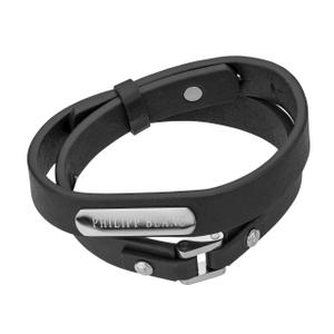 pba41bs-armband-i-akta-lader-och-rostfritt-stal-philipp-blanc-niklas-svart-silver-0-09-0-09-0-034-cm