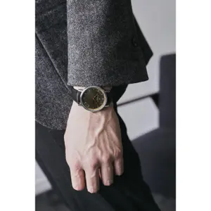 Armbanduhr aus Leder Philipp Blanc Vevey image-1