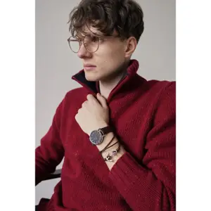 Armbanduhr aus Leder Philipp Blanc Nyon image-1