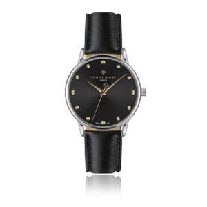pc7-s018s-women-s-leather-watch-philipp-blanc-prilly-black-18x16-mm