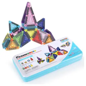 Construction games Picasso Tiles Magnetic blocks