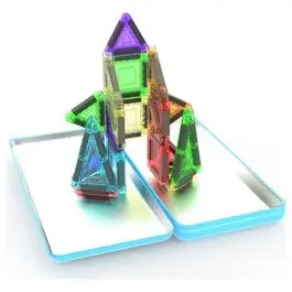Construction games Picasso Tiles Magnetic blocks image-3
