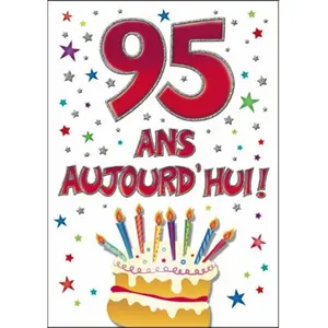 Dobbeltkort Piccadilly Greetings 95 Ans Aujourd'hui image-0