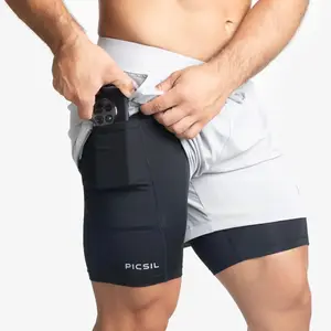 Short avec mesh compression 2 en 1 PICSIL Premium image-1
