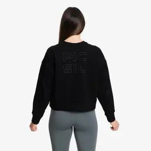 Sweatshirt woman PICSIL Stretch Crop image-3