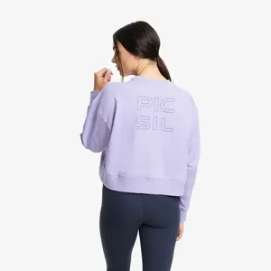Sweatshirt woman PICSIL Stretch Crop image-1