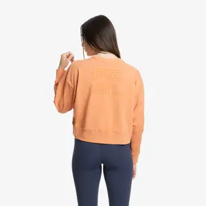 Sweatshirt woman PICSIL Stretch Crop image-2