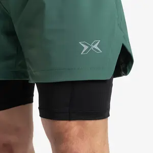 2-in-1 mesh compression shorts PICSIL Premium image-2