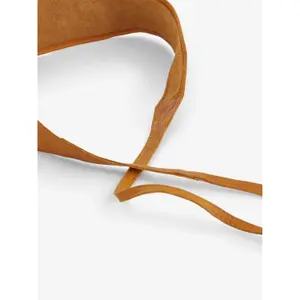 Cinturón de piel para mujer Pieces Vibs image-2