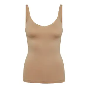 Camiseta de tirantes para mujer Pieces Plain image-0