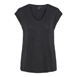 Camiseta de mujer Pieces Billo Lurex image-0