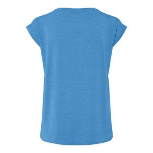 T-shirt da donna a righe Pieces Billo Lurex image-1