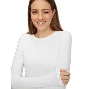 Camiseta de manga larga para mujer Pieces Sirene image-3