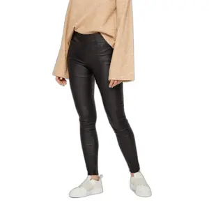 Legging enduit femme Pieces Skin Paro image-1