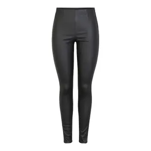 Legging enduit femme Pieces Skin Paro image-0