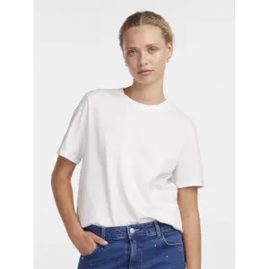 Camiseta mujer Pieces Ria Up Solid image-1