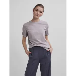 Camiseta mujer Pieces Ria Up Solid image-1