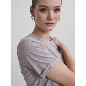 Camiseta mujer Pieces Ria Up Solid image-4