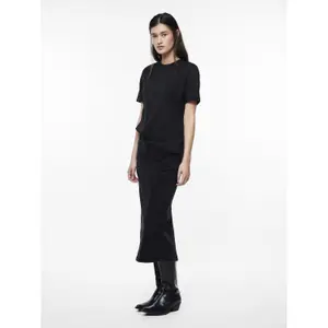 Camiseta de mujer Pieces Ria Up Solid image-3