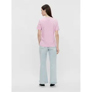 Camiseta mujer Pieces Ria Up Solid image-2