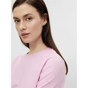 Camiseta mujer Pieces Ria Up Solid image-3