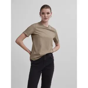 Camiseta mujer Pieces Ria Up Solid image-1