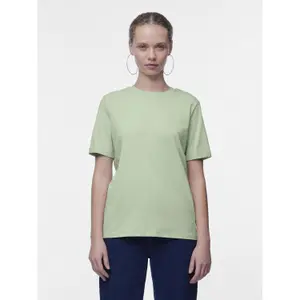 T-shirt de mulher Pieces Ria Up Solid image-1