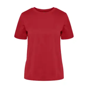 Camiseta mujer Pieces Ria Up Solid image-0