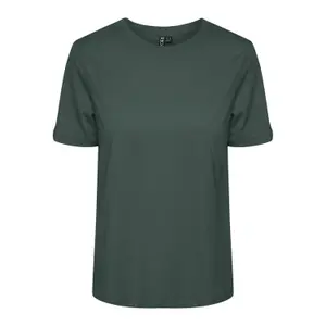 Camiseta mujer Pieces Ria Up Solid image-0