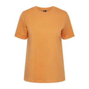 Camiseta mujer Pieces Ria Up Solid image-0