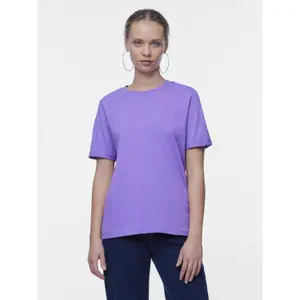 Camiseta mujer Pieces Ria Up Solid image-1