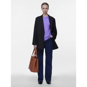 Camiseta mujer Pieces Ria Up Solid image-2