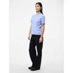 Camiseta mujer Pieces Ria Up Solid image-2