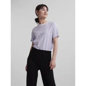 Camiseta mujer Pieces Ria Up Stripes image-1