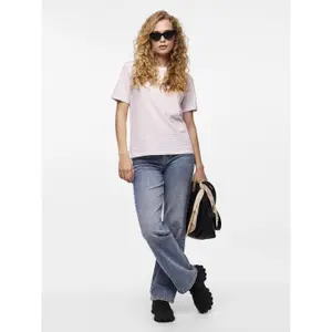 Camiseta mujer Pieces Ria Up Stripes image-2