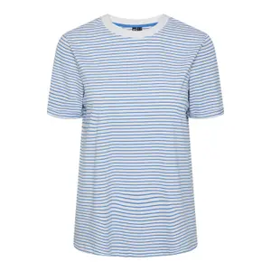 Camiseta mujer Pieces Ria Up Stripes image-0