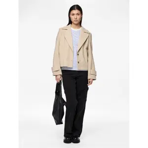 Camiseta mujer Pieces Ria Up Stripes image-3